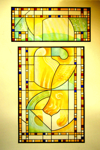 Stained Glass Painting with Silver Stain | The Questions of Glass Painting